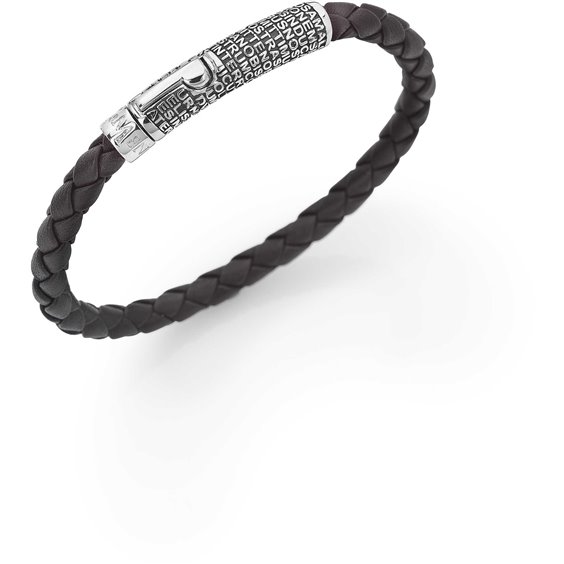 Bracciale Amen Uomo PREGHIERE in Argento BRNO05B-L - BRNO05B-L
